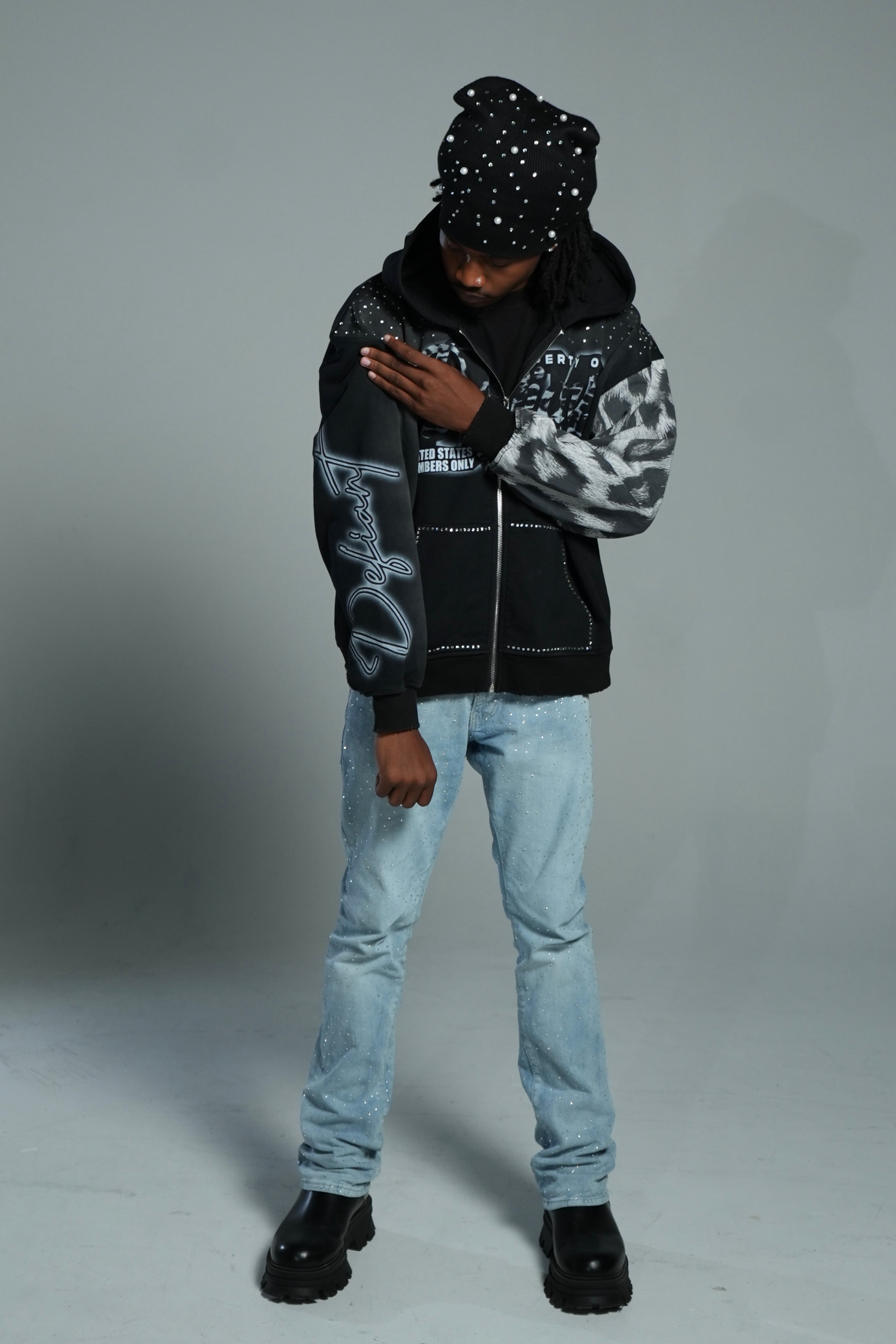 Rogue Leopard Print  Hoodie